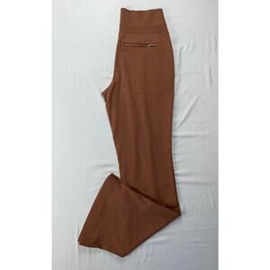 Athleta Women's 882675 Venice Flare Pull On Pants. Brown, Women's ST Tall. MINT!